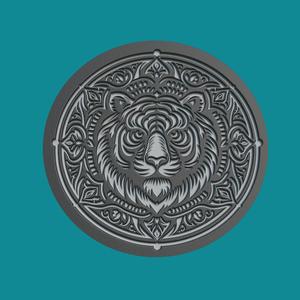 Tiger Animal Pendant