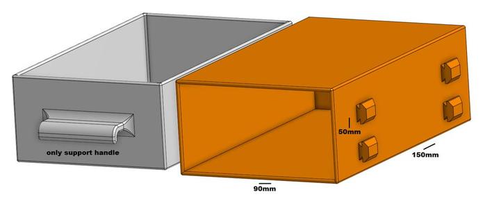Drawer box Ender 3