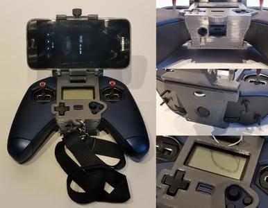 Frsky Xlite pro mobile phone mount