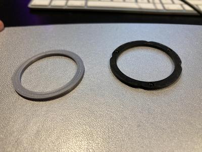 Rear cassette spacer for SRAM-equipped mountain bike