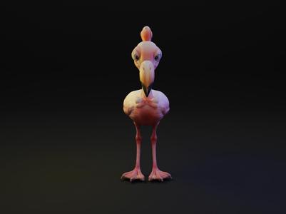 Flamingo Cartoon Animal
