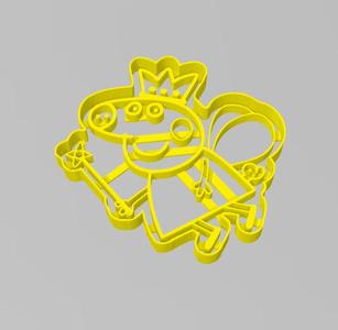 Cookie Cutter Peppa Pig fairy Cookie Cutter