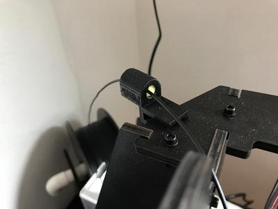Clip on filament Filter for Geeetech Prusa i3 Pro W