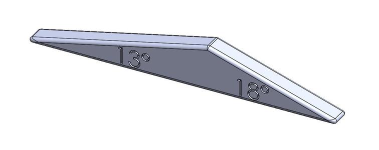 Knife grinding jig 13° and 18°