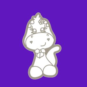Giraffe cookie cutter, animal