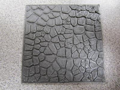 Stone stamps for clay or rubbing - voronoi pattern