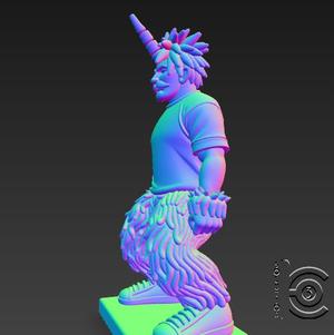 Street Unicorn Dude - The Mythical Bro