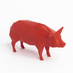 Lowpoly pig