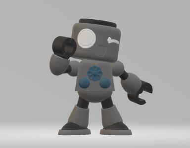 cartoon robot cute  toy