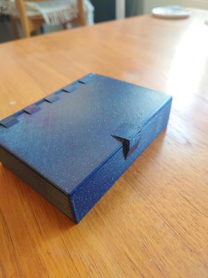 Generic box with hinge and magnets