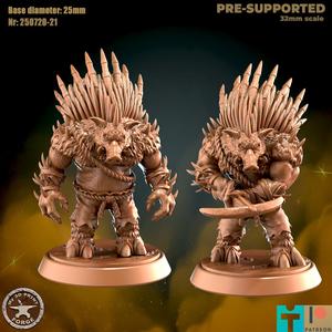 Quilboar Hunter with Crossbow Two Models