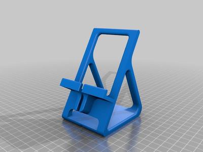 Phone stand (for magnetic charging cable)