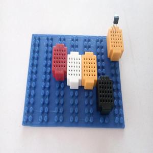 Base plate for 25 point breadboards