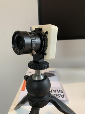 Raspberry Pi HQ Camera Logo Case