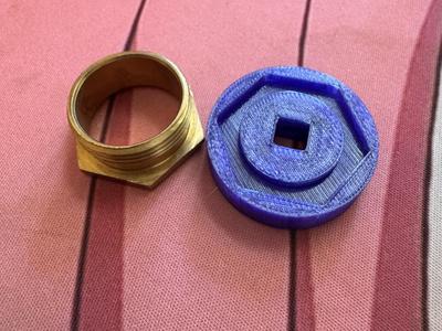 25mm Brass Conduit Bushing Kit 1/4"