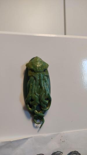 Cthulhu fridge magnet