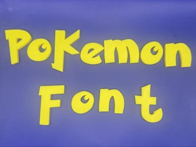 Pokemon Font 