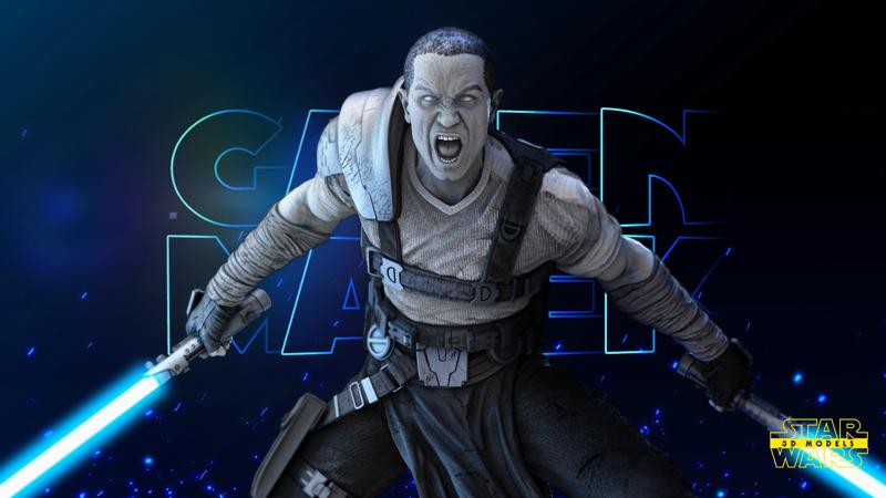 GALEN MAREK SCULPTURE - TESTED AND READY FOR 3D PRINTING