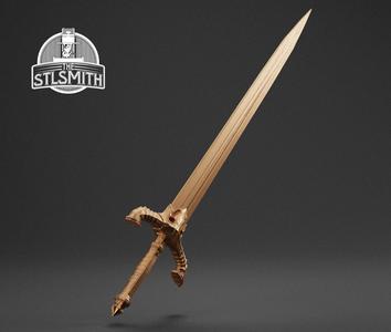 Black Knight Sword Dark Souls 3 Life Size Prop STL