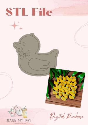 Rubber Duck Cookie Cutter and Debosser