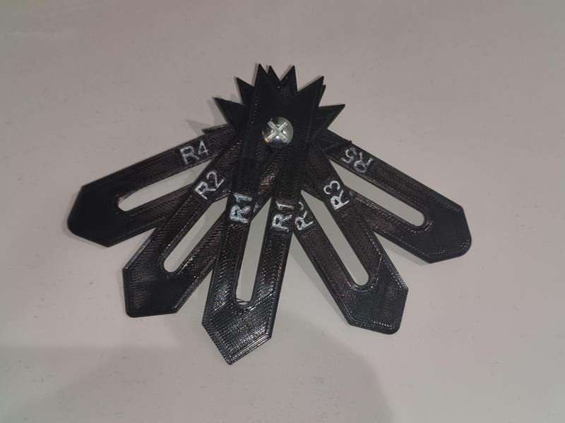 Fillet Gauge Measuring Tools