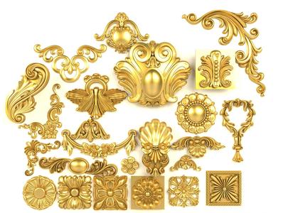30 file of small flowers and decores