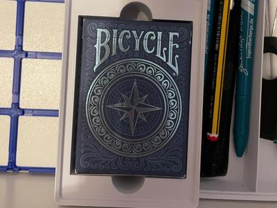 Playing Card Deck (1 or 2) Holder for Gridfinity