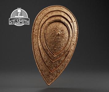 Carian Knight's Shield Elden Ring Life Size Prop STL