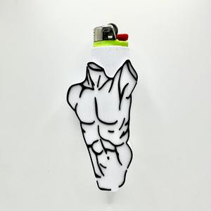 Male Statue lighter case