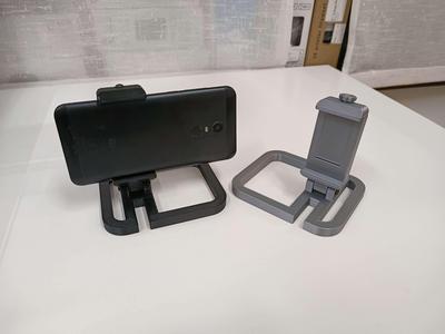 Phone stand for video surveillance