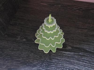 Christmas tree kitcard