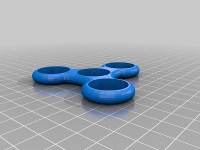 Fidget spinner frames