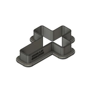 Cross Rounded Cookie Cutter (6 Sizes)