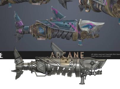 Arcane Fishbones STL