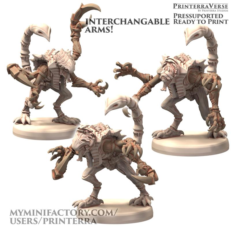 032 SERKET Egyptian Hive Alien Serketlings