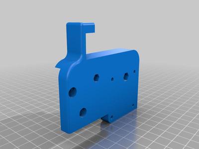 Ender 3 v2 Hemera Mount 2 and optional bltouch adapter