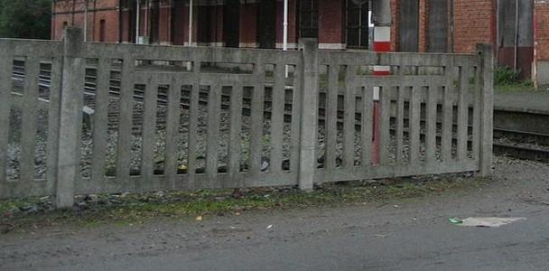 SNCB / NMBS "Roulers" Type Concrete Barrier