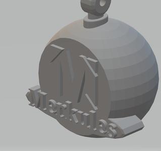 FHW: The MERK Ball christmas ornament