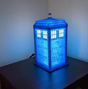 Tardis (remixed) Lamp