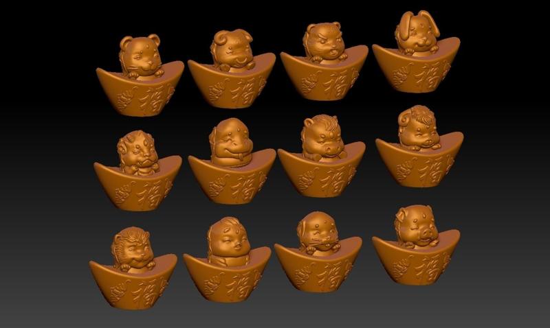 Zodiac Gold Ingot Edition ALL