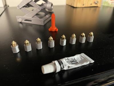 Prusa Lubricant Nozzle Adapter