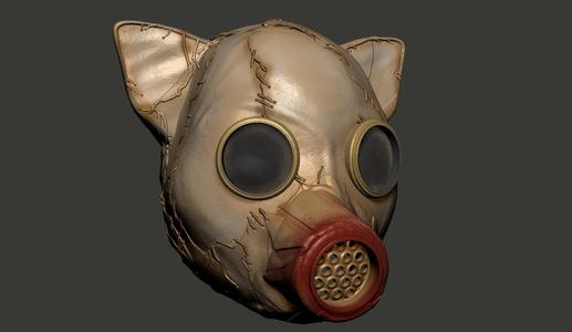 Joe Grecy Pig Mask WWE