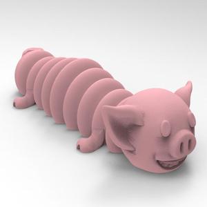 caterpillar pig