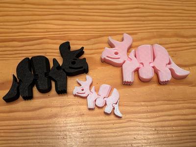 Flexi Triceratops