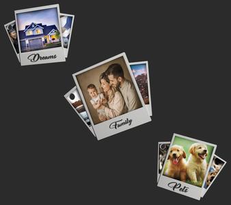 Snapshot Photo Keychain