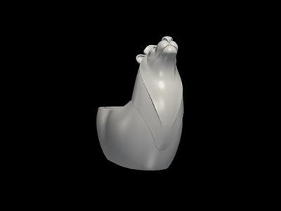 Lioness Planter – Elegant Animal Pot