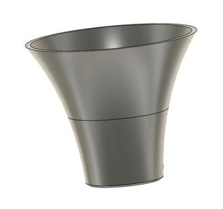 floot shape vase