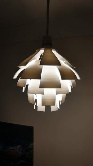 Artichoke Lamp Shade Remixed Small