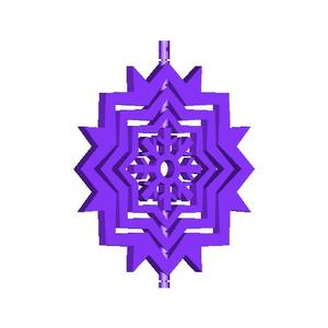 Spinning Snowflake Ornament