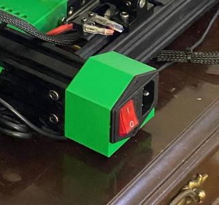 Mega Zero IEC320 rear mount enclosure